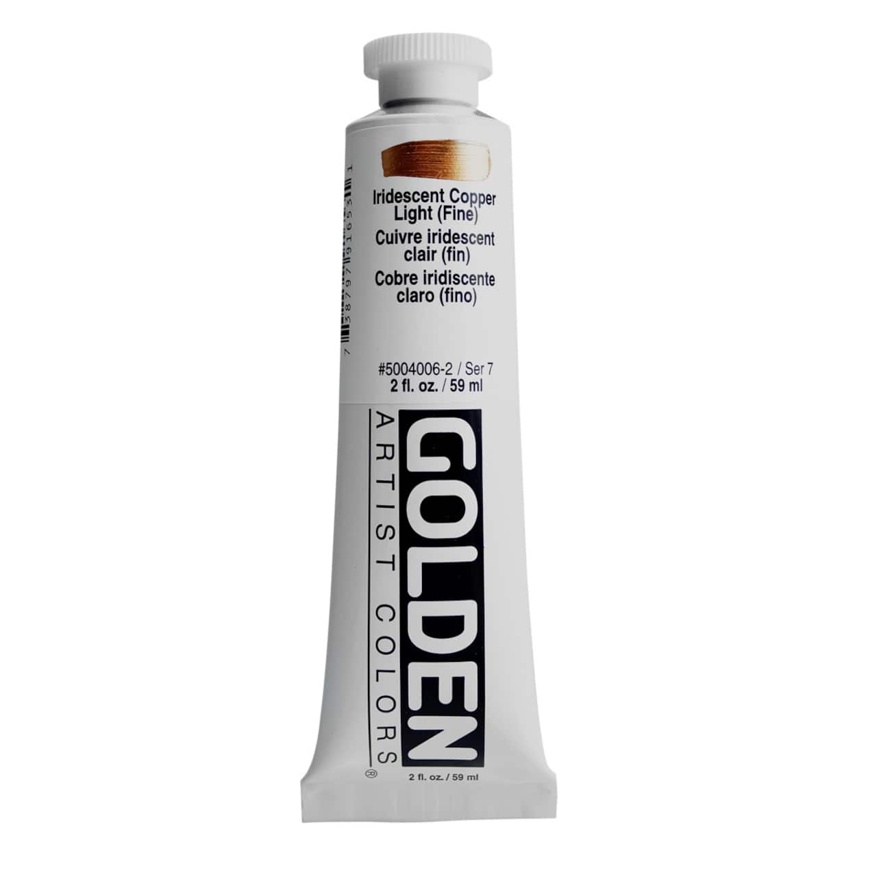Peinture acrylique irisée Golden Artist Color, 59 ml